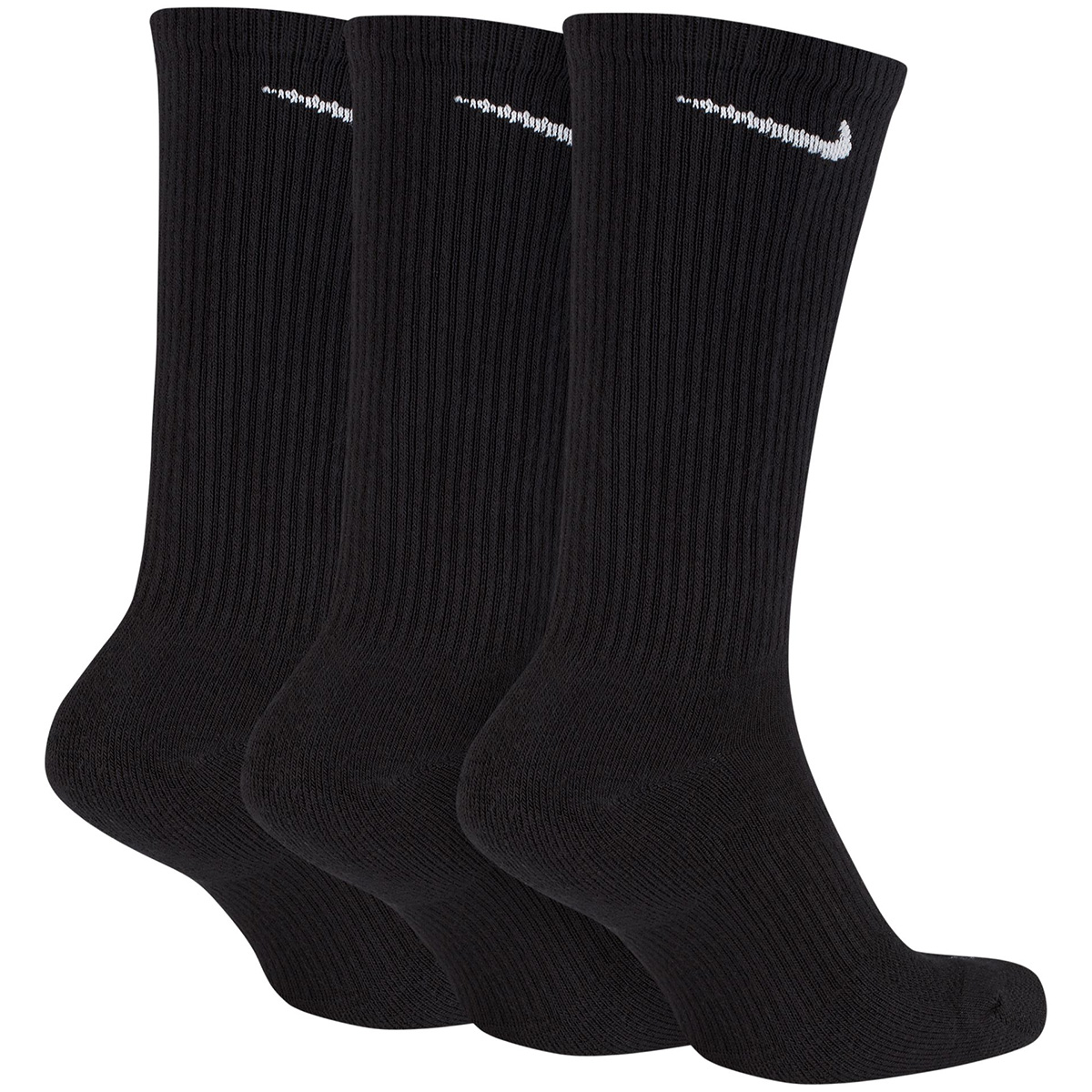 Nike SB Everyday Plus Cushioned Crew Socks Black/White Nike SB Everyday Plus Cushioned Crew Socks Black/White