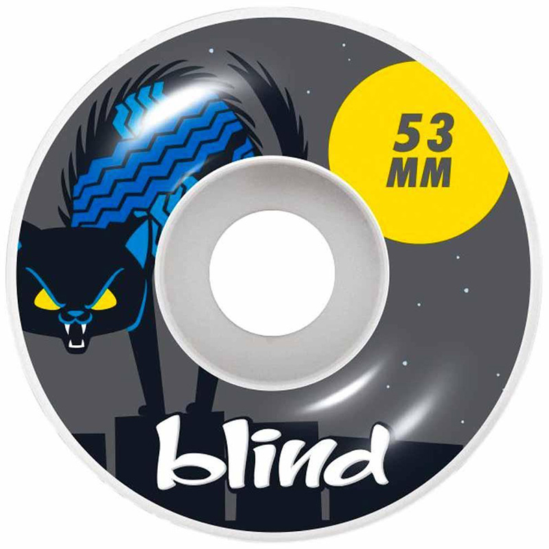 Blind Nine Lives Wheels Grey 53mm Blind Nine Lives Wheels Grey 53mm