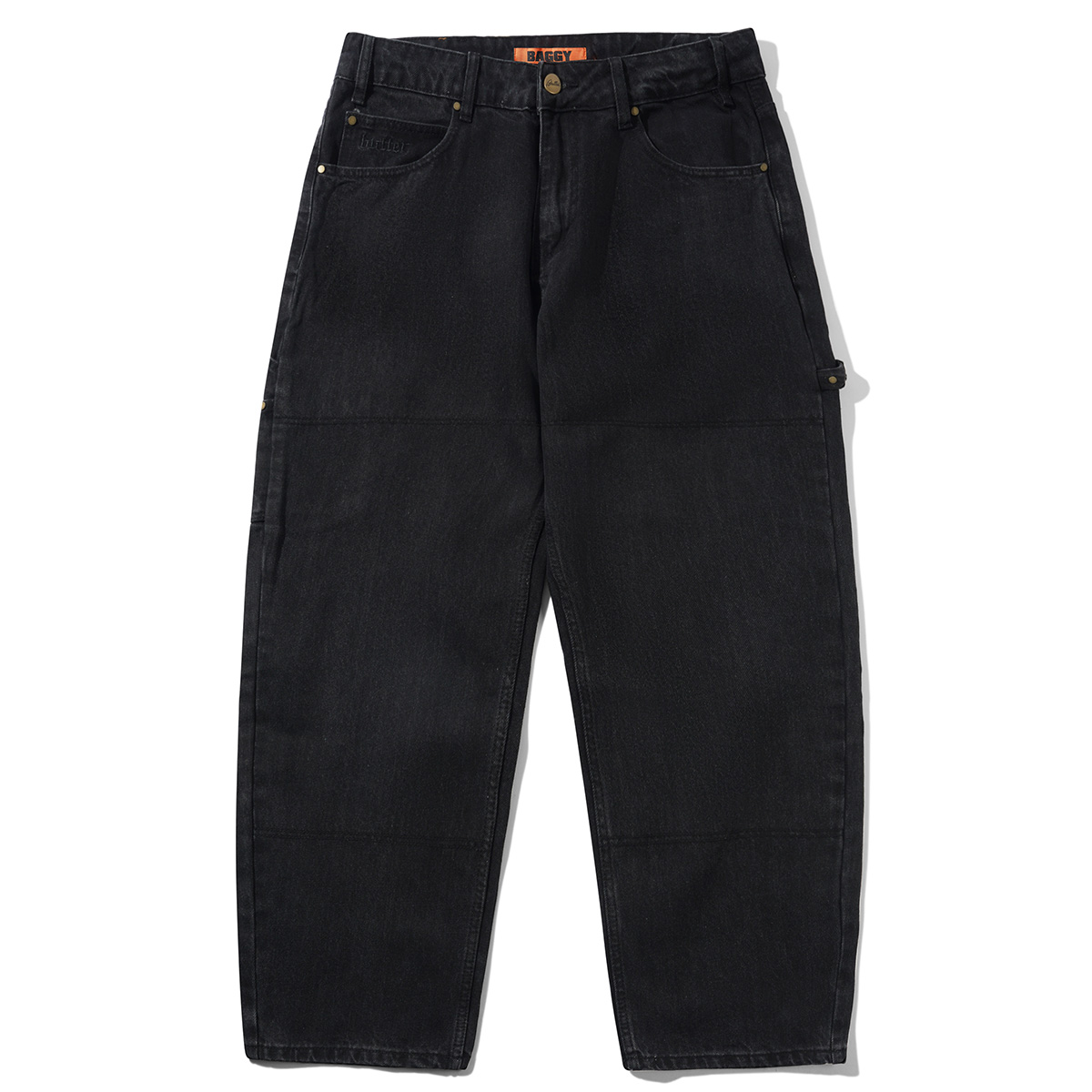 Butter Goods Rivet Denim Jeans Washed Black Butter Goods Rivet Denim Jeans Washed Black