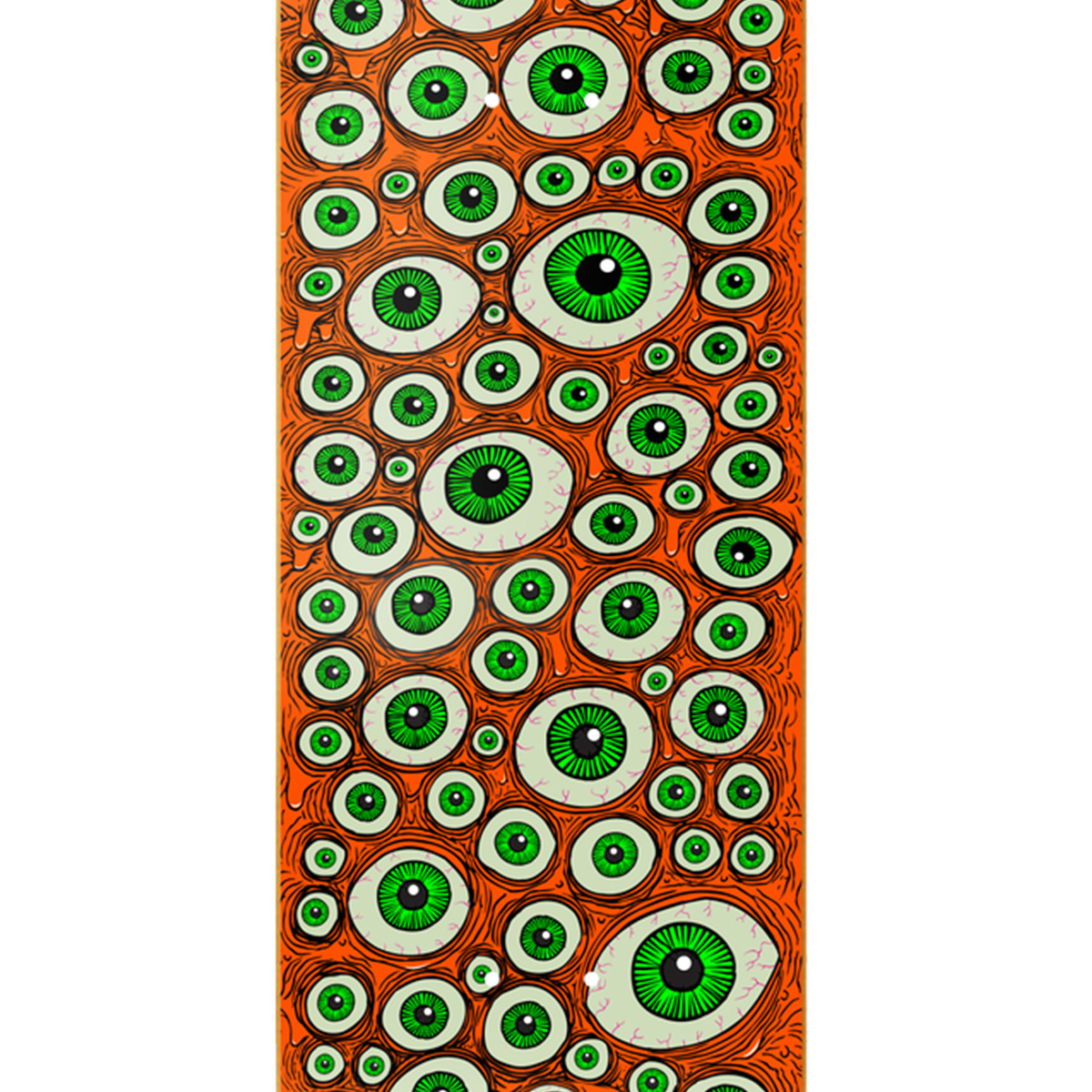 Heroin Aaron Wilson Eyes Skateboard Deck 8.75 