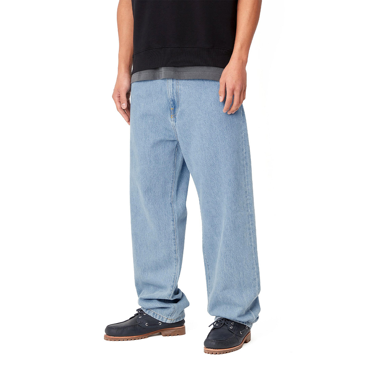 Carhartt WIP Aaron Pant Blue Stone Bleached Carhartt WIP Aaron Pant Blue Stone Bleached