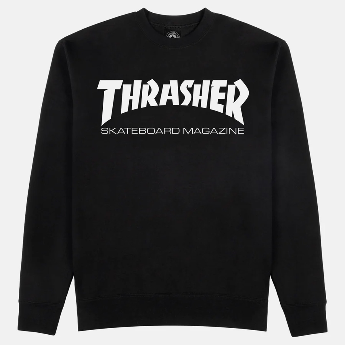 Thrasher Skate Mag Crewneck Sweater Black