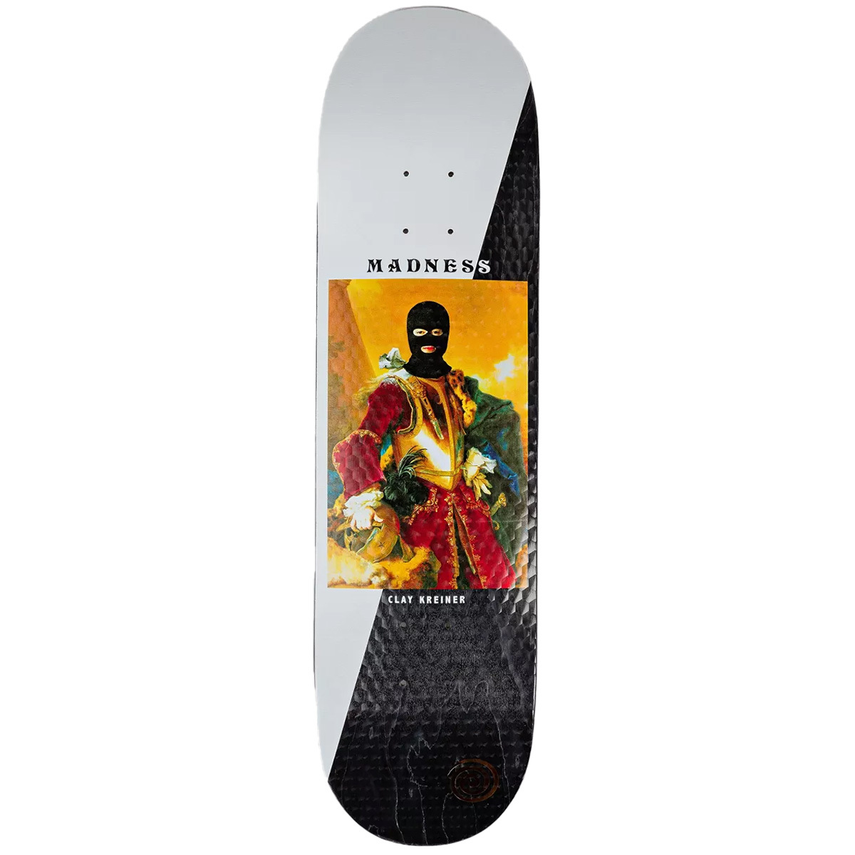 Madness Clay Masked Impact Light Skateboard Deck 8.25 Madness Clay Masked Impact Light Skateboard Deck 8.25