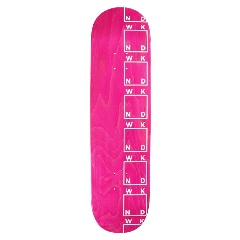 WKND Side Logo Skateboard Deck Assorted Veneers 8.6 WKND Side Logo Skateboard Deck Assorted Veneers 8.6