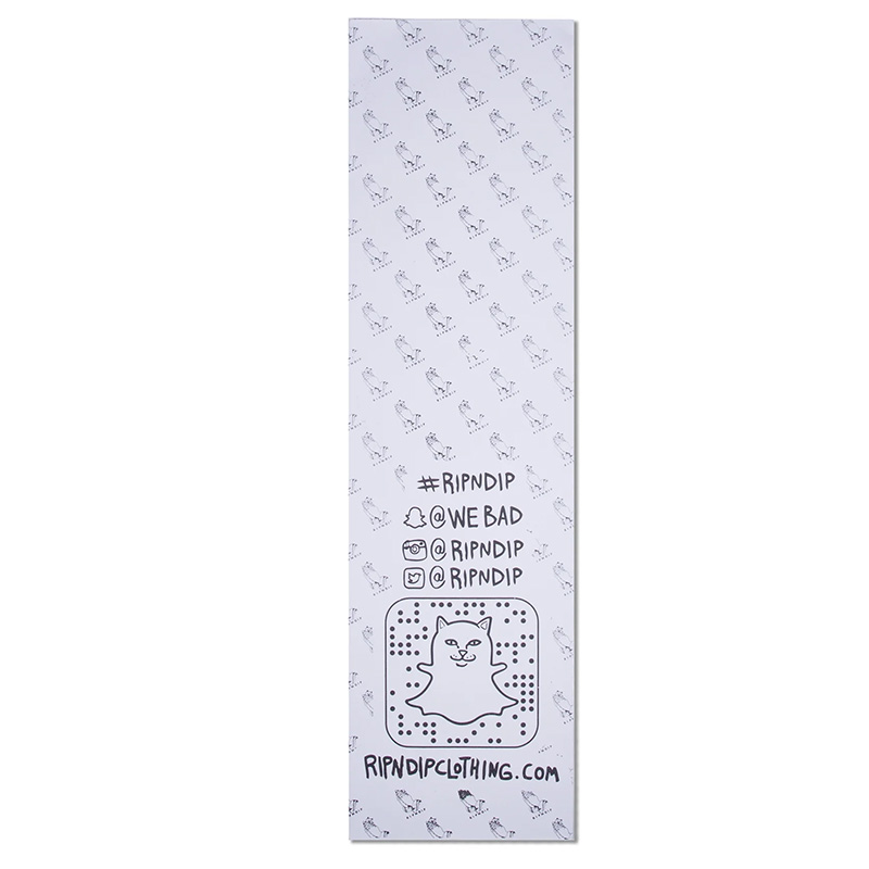 RIPNDIP Lord Nermal Grip Tape Black 9.0 RIPNDIP Lord Nermal Grip Tape Black 9.0