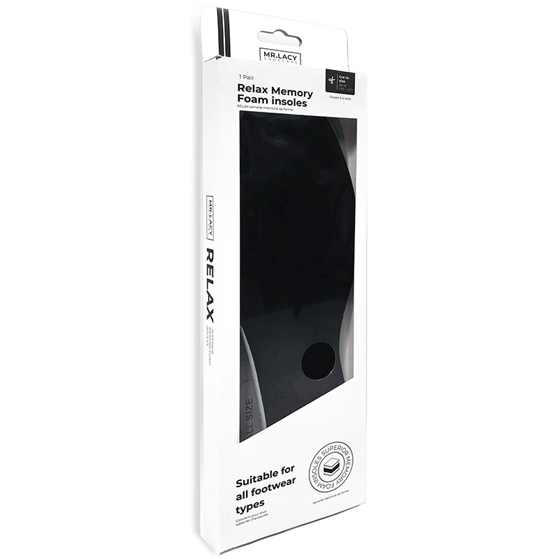 Mr.Lacy Insoles Basic Pack Black Mr.Lacy Insoles Basic Pack Black