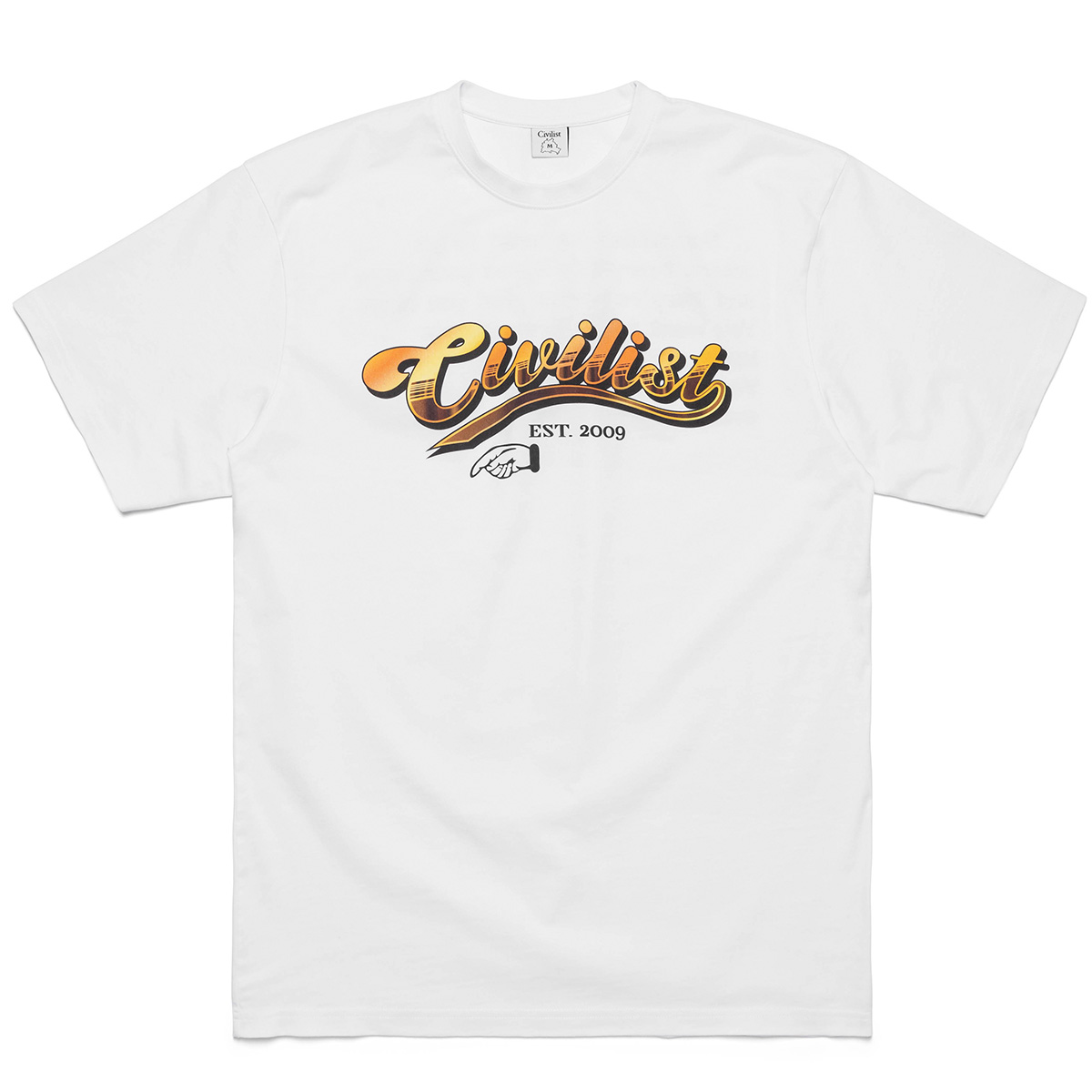 Civilist Cheers T-Shirt White Civilist Cheers T-Shirt White