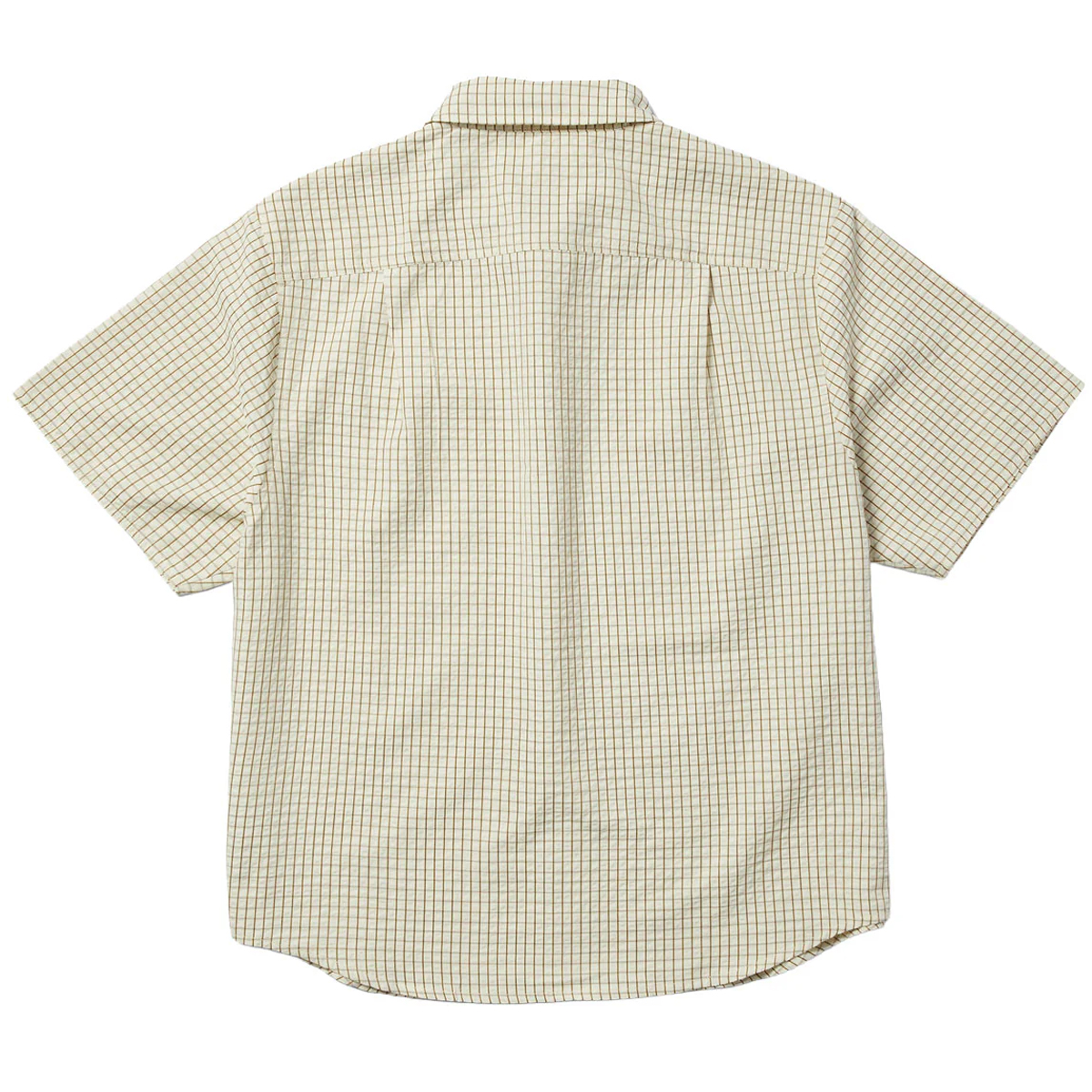 HUF Stuck On You Plaid Shirt Natural