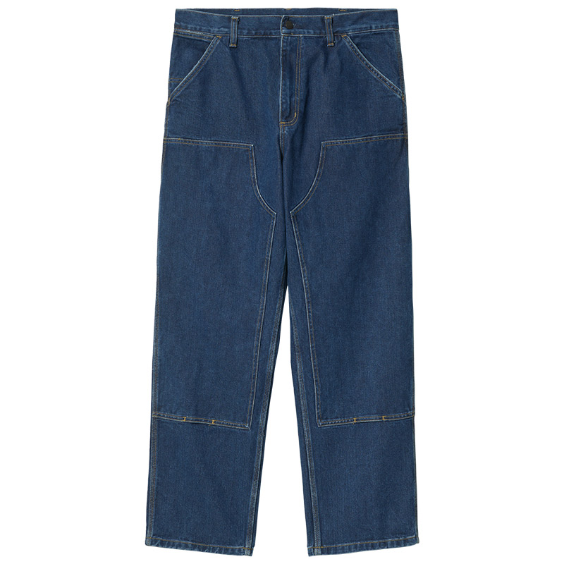 Carhartt WIP Double Knee Pant Blue Stone Washed