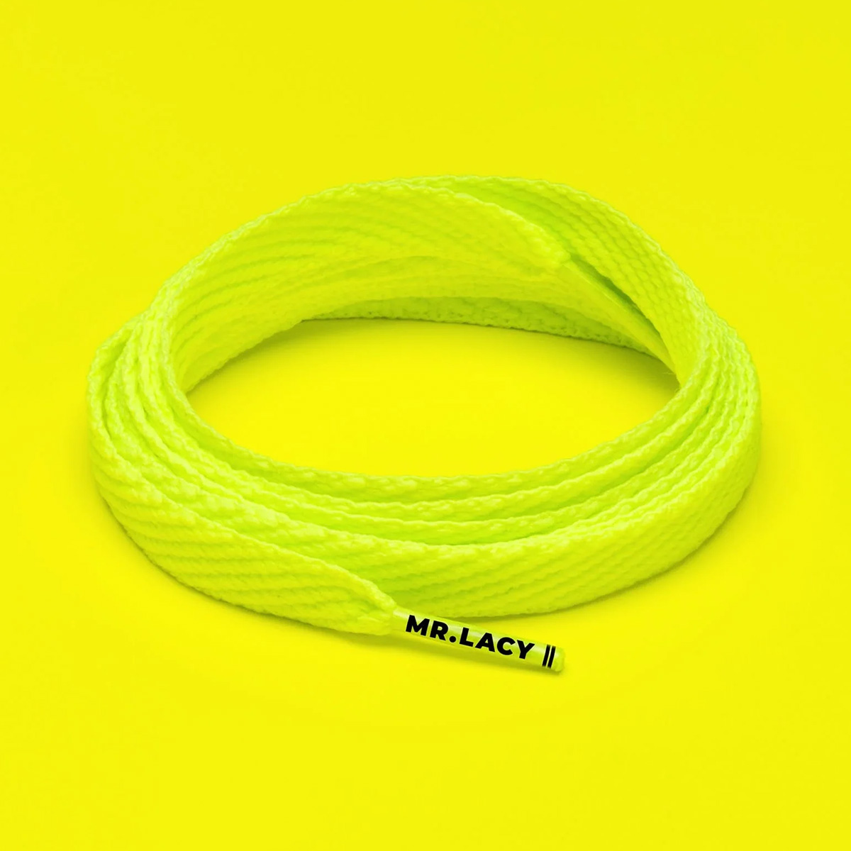 Mr.Lacy Flatties Neon Lime Yellow