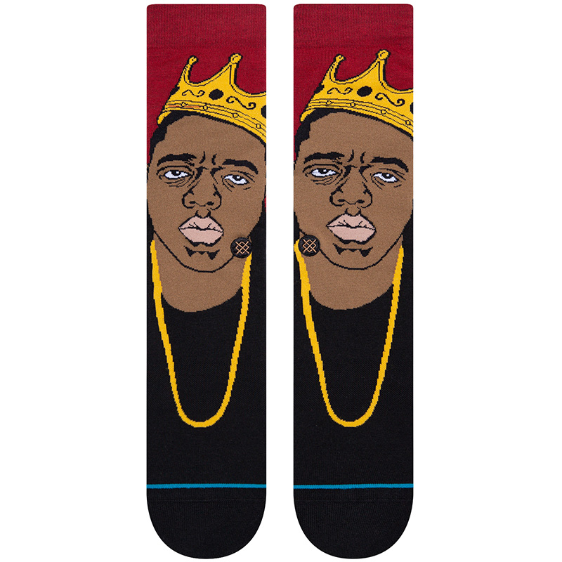 Stance Biggie Resurrected Socks Black