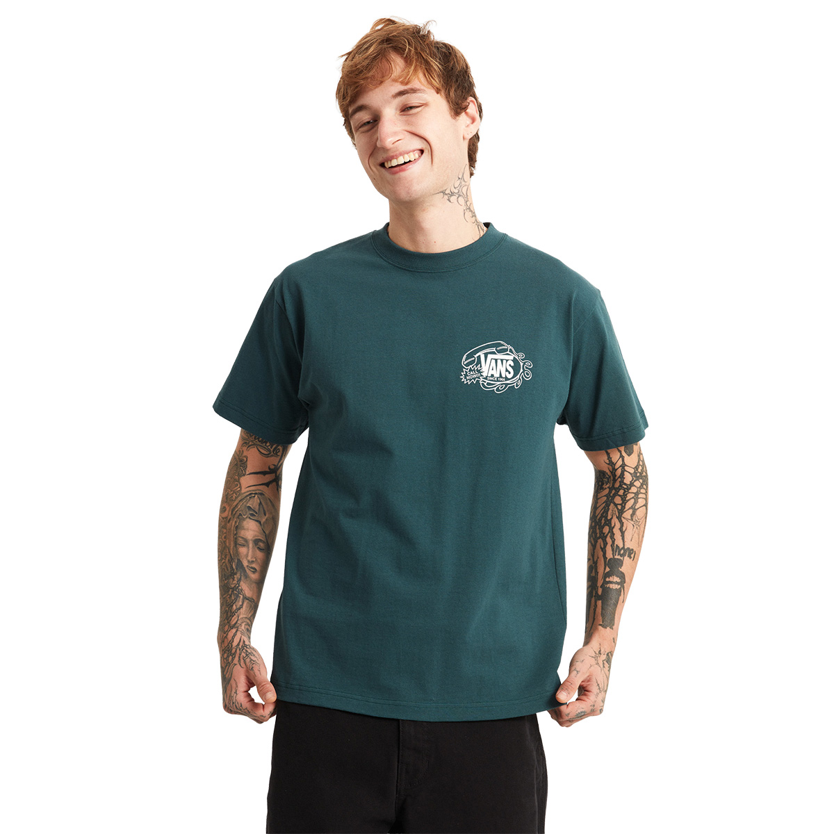 Vans Hot Lines T-Shirt Mystic Moss