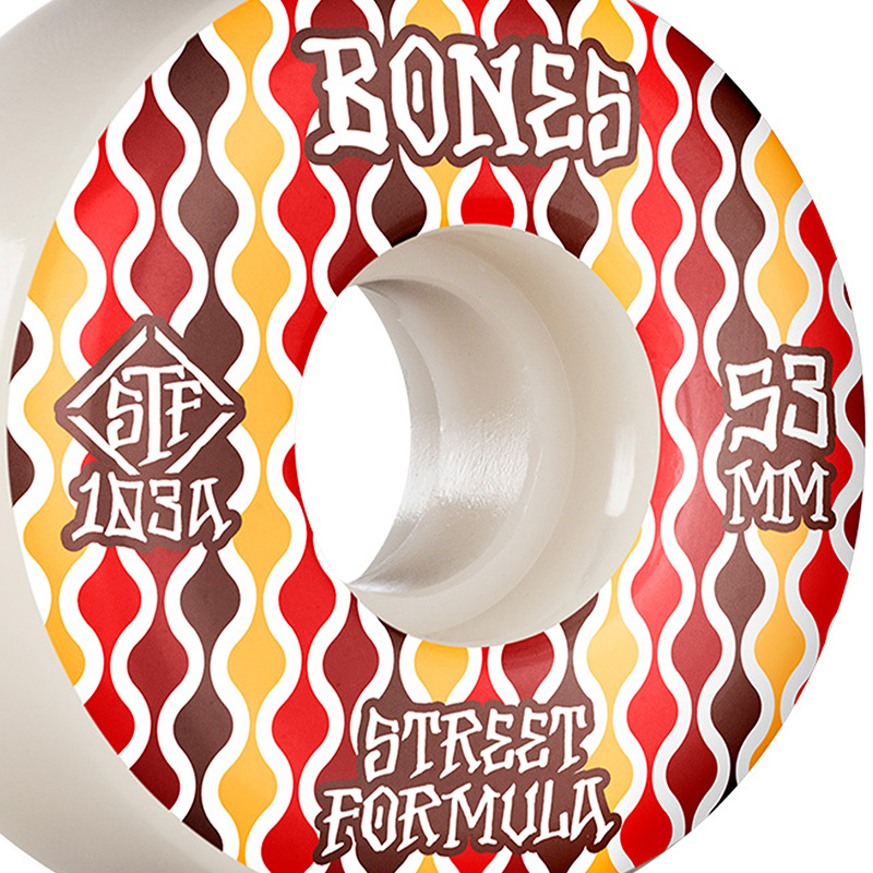 Bones STF Retros V2 Locks Wheels 103a White 53mm