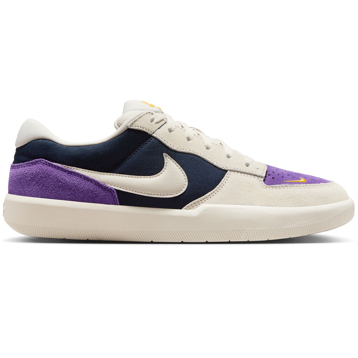 Nike SB Force 58 Obsidian/Lt Orewood Brn-Wild Grape-Phantom-Univ Gold