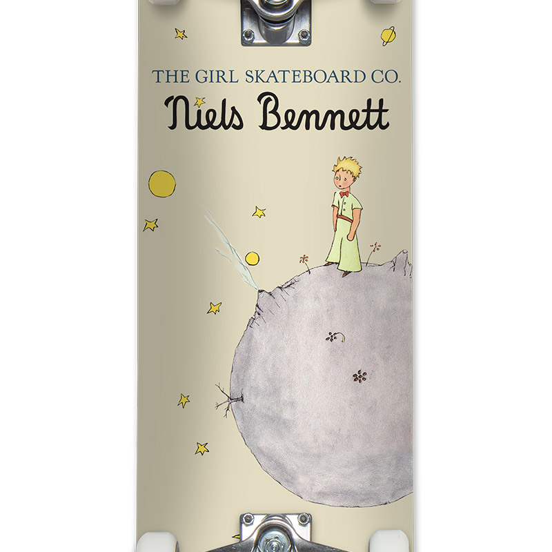 Girl Bennett Le Petit Prince Complete Skateboard 7.5 Girl Bennett Le Petit Prince Complete Skateboard 7.5