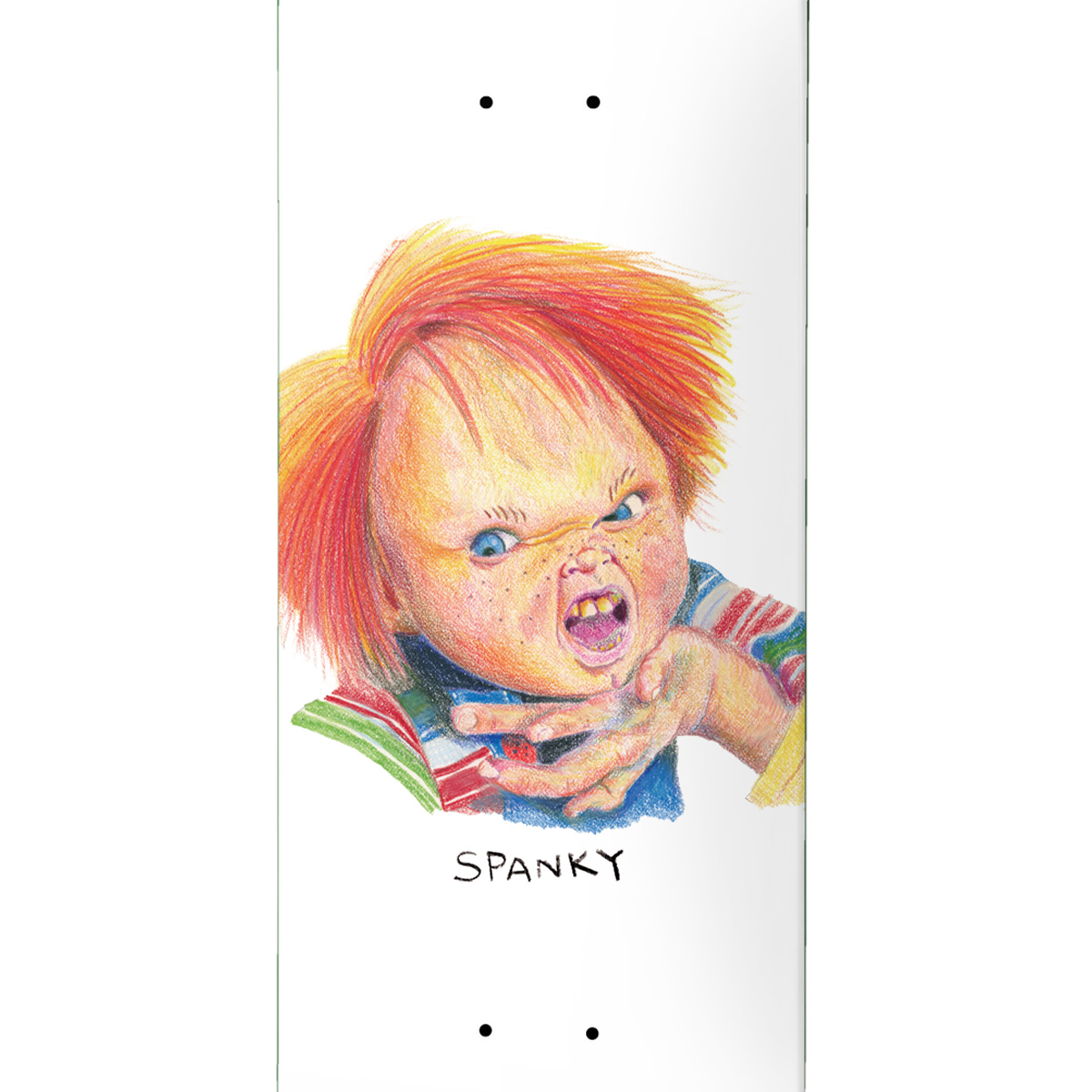 Baker Spanky Good Guys Skateboard Deck 8.25 