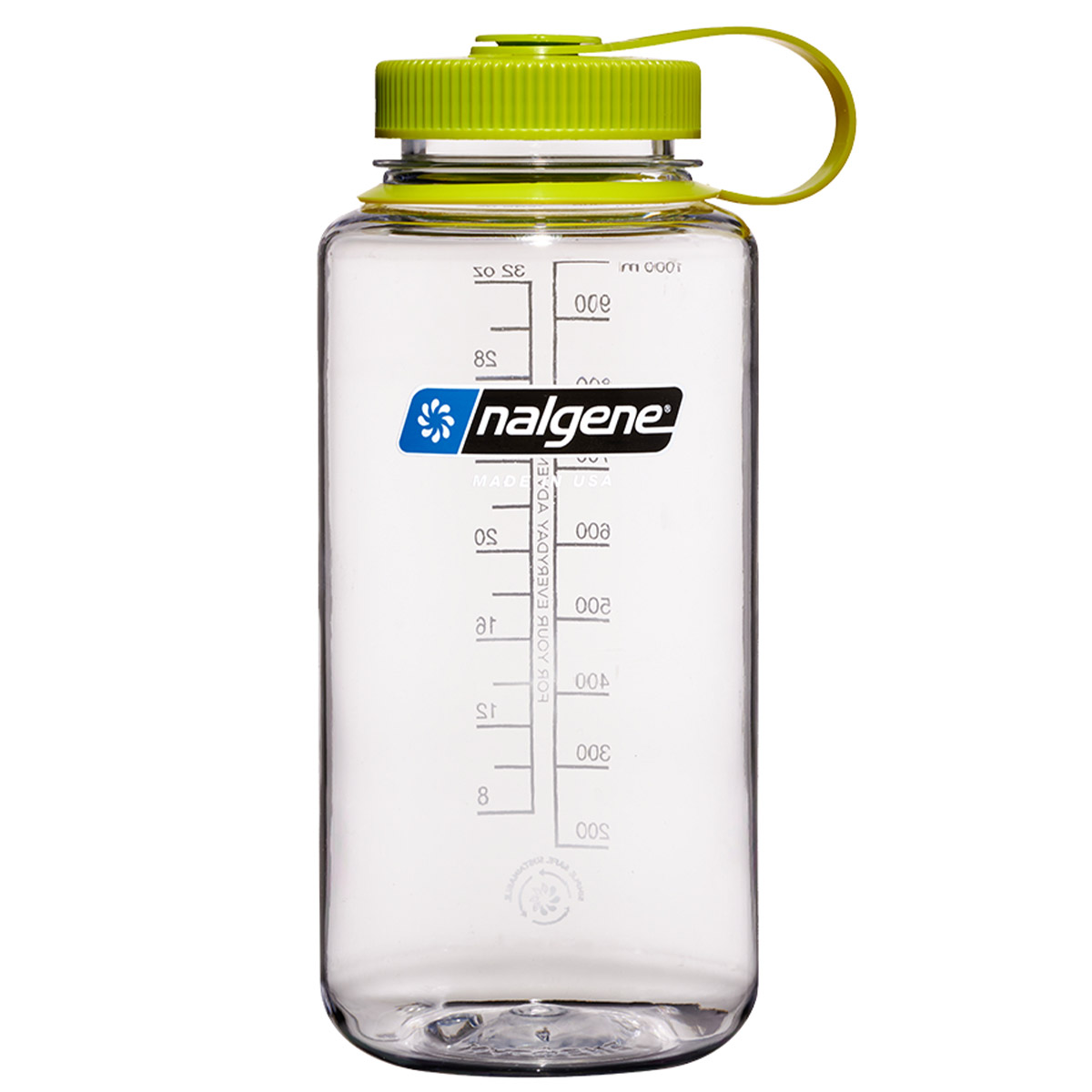 Nalgene Wide Mouth 1000ml Clear Sustain Nalgene Wide Mouth 1000ml Clear Sustain
