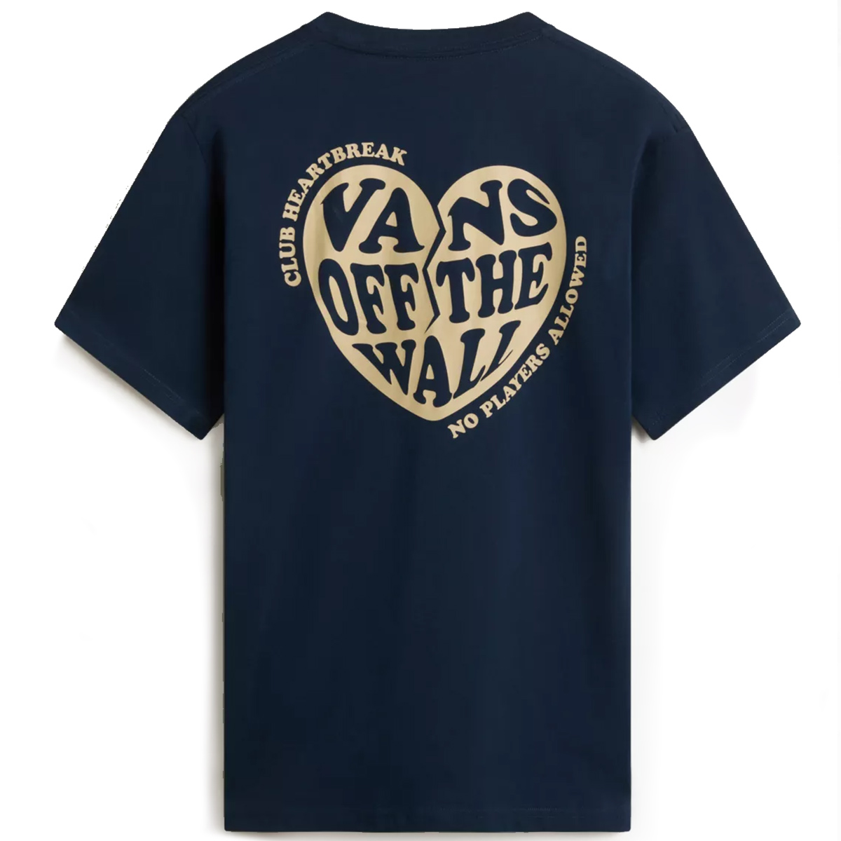 Vans No Players T-Shirt Navy Vans No Players T-Shirt Navy