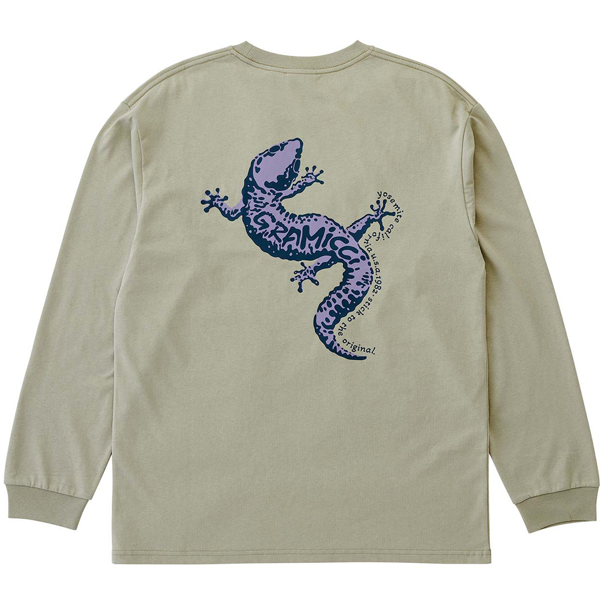 Gramicci Gecko Longsleeve T-Shirt Beige