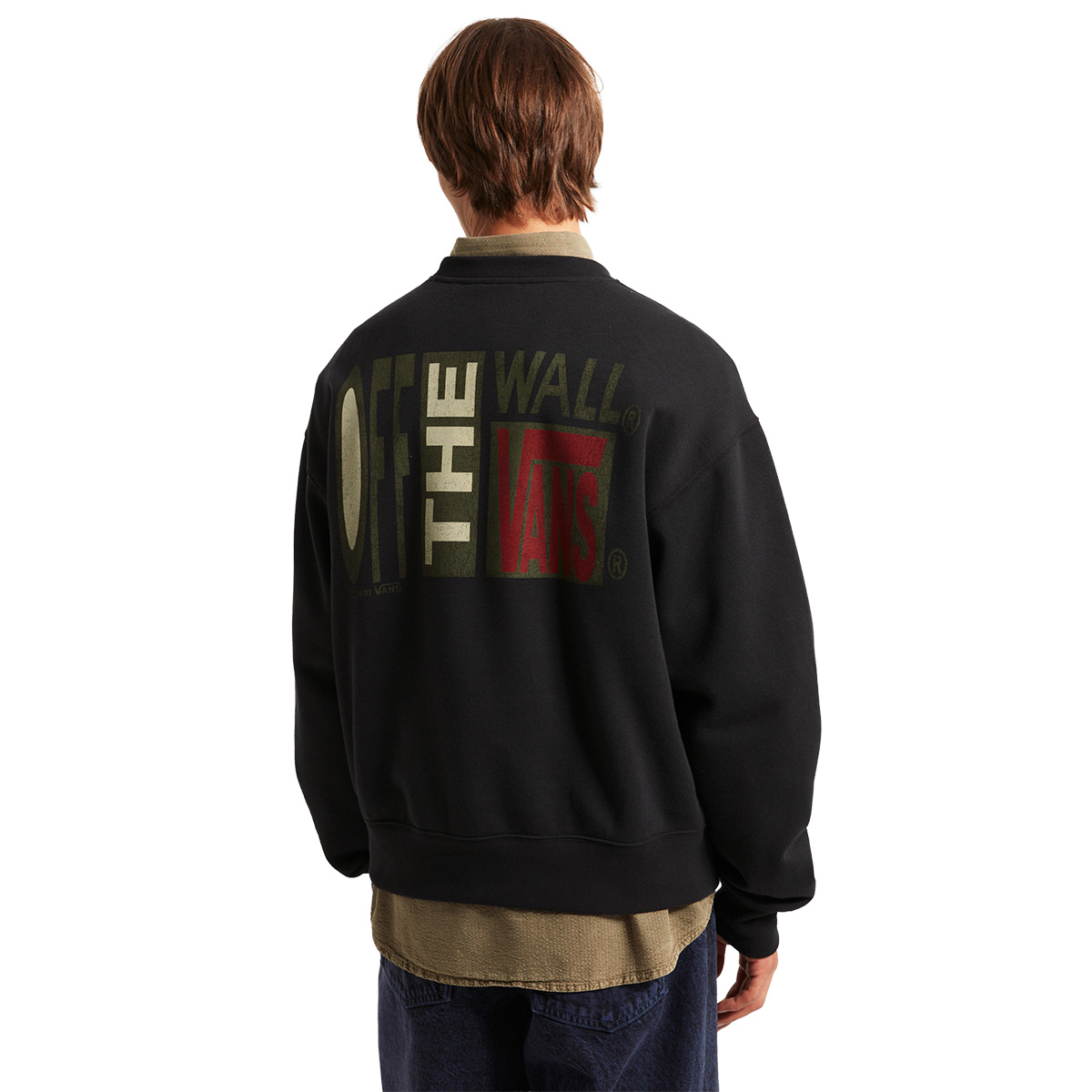 Vans Stretch Stack Crackle Sweater Black