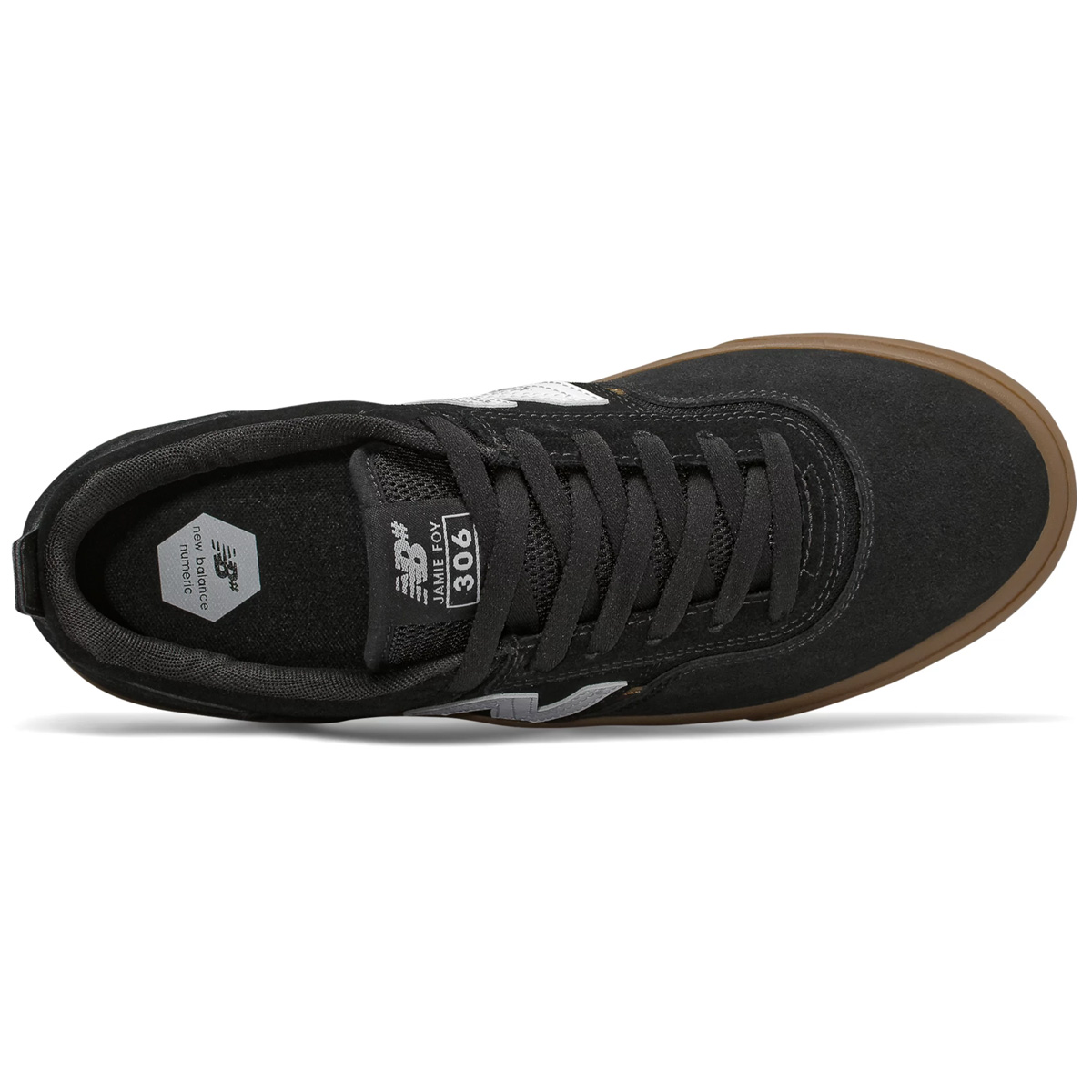 New Balance Numeric 306 Jamie Foy Black/Gum New Balance Numeric 306 Jamie Foy Black/Gum