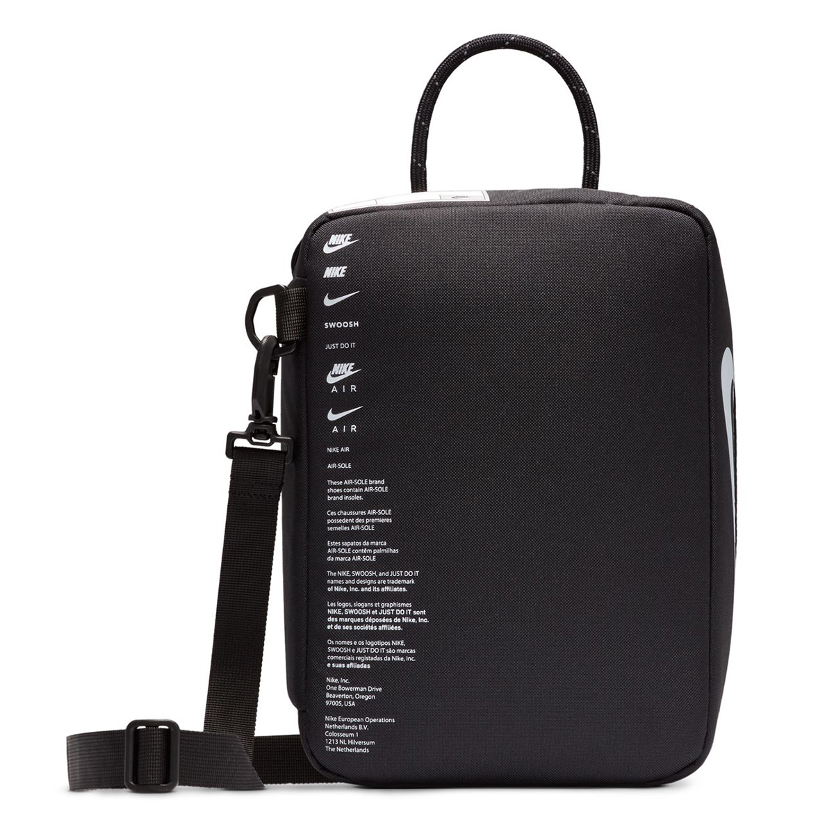 Nike Shoe Box Bag Small Premium Black/Black/White Nike Shoe Box Bag Small Premium Black/Black/White