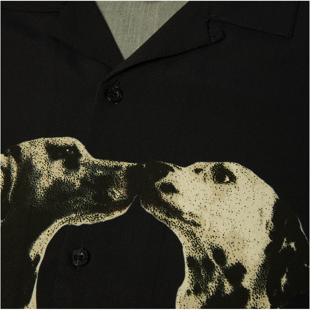 HUF Dogged Resort Shirt Black