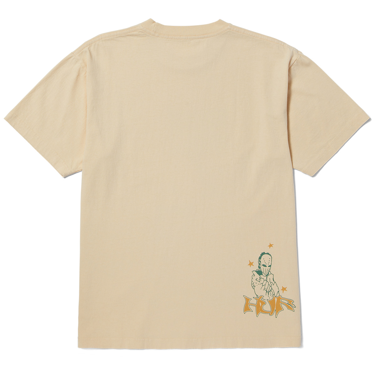 HUF Zine Washed T-Shirt Wheat HUF Zine Washed T-Shirt Wheat