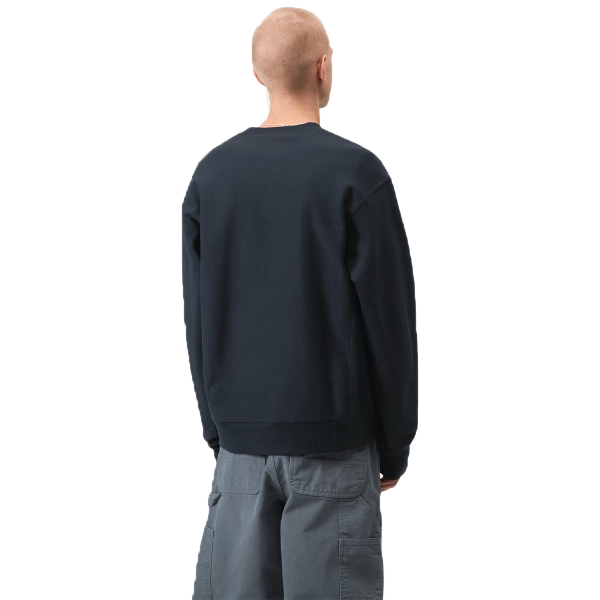 Carhartt WIP American Script Sweater Deep Night