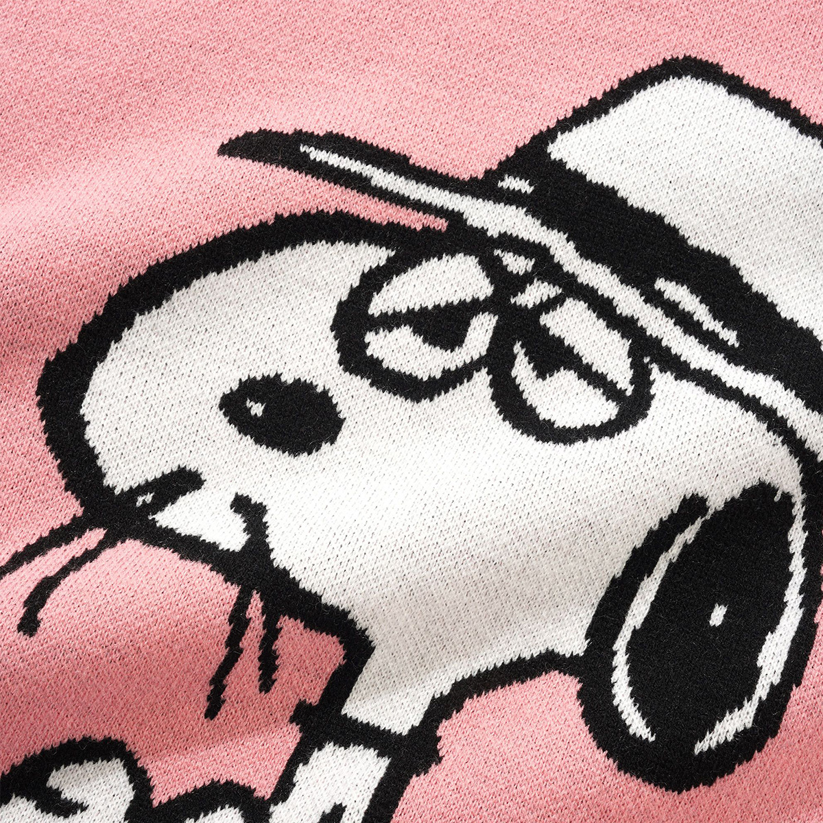 Butter Goods x Peanuts Spike Knit Sweater Light Pink