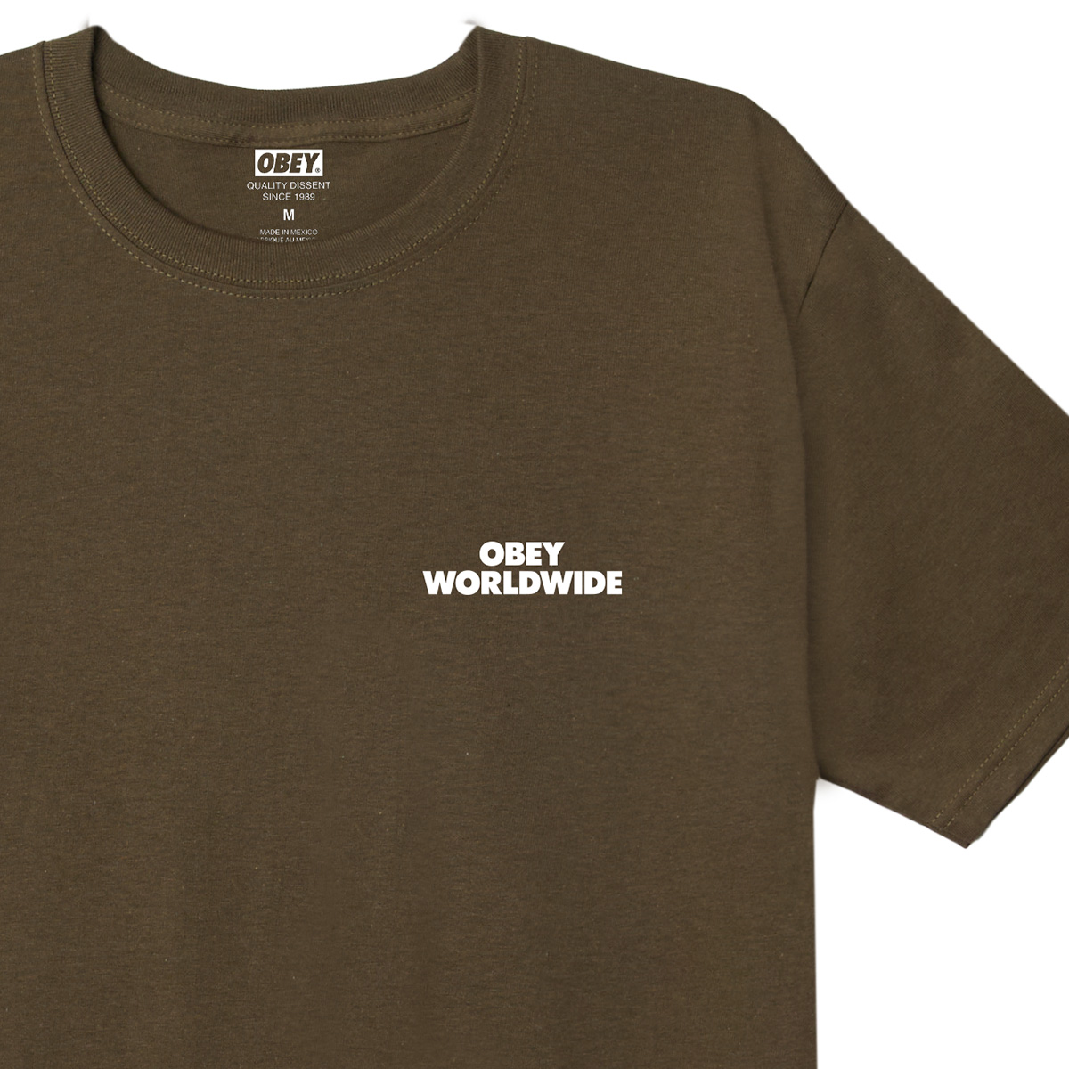 Obey Worldwide T-Shirt Olive