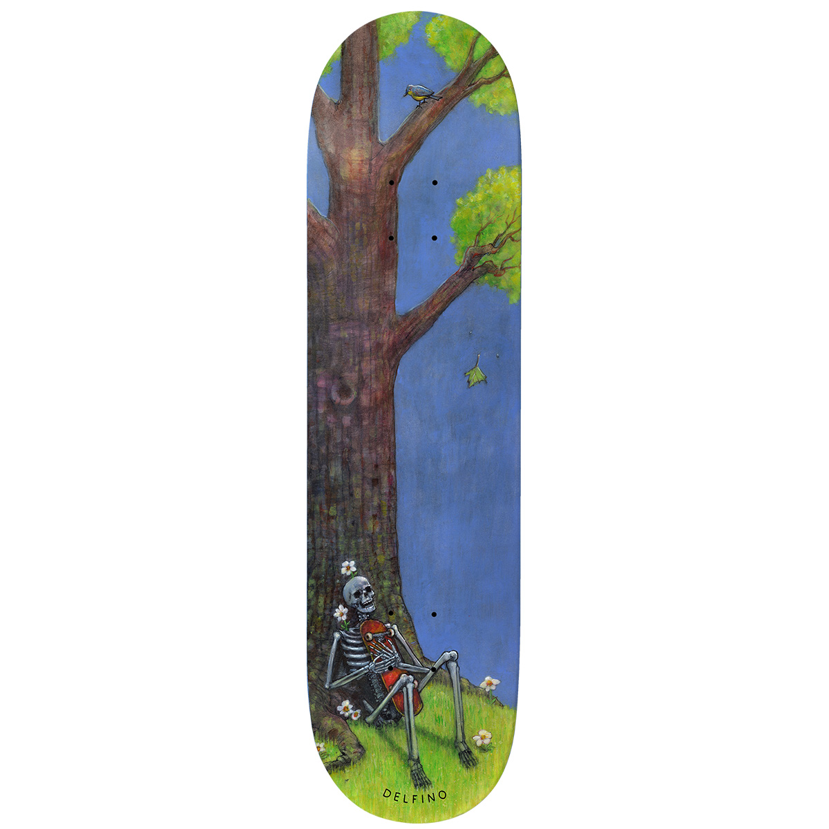 Deathwish Pedro Delfino End Of The Path Skateboard Deck 8.25
