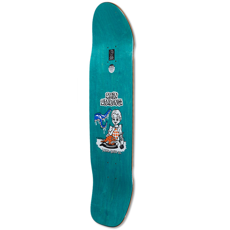 Polar Shin Sanbongi Fish Head Wheel Well Skateboard Deck Assorted Woodstain Surf Sr. 9.0 Polar Shin Sanbongi Fish Head Wheel Well Skateboard Deck Assorted Woodstain Surf Sr. 9.0