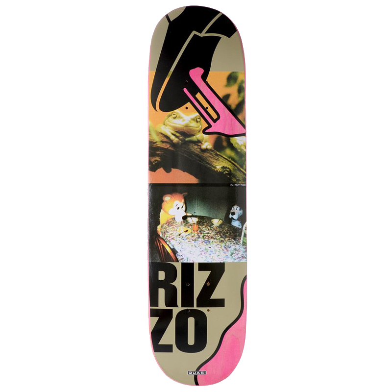 Quasi Rizzo cereal Skateboard Deck Pink 8.125