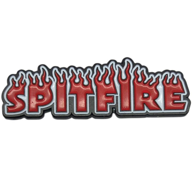 Spitfire Flash Fire Pin Black/Red/White