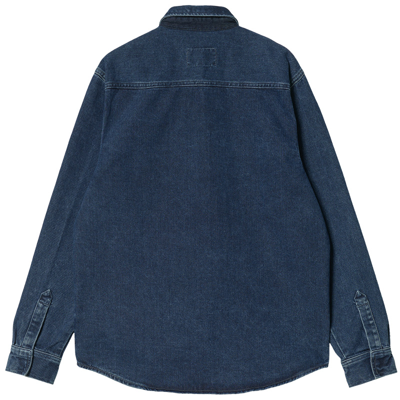 Carhartt WIP Salinac Shirt Jacket Blue Stone Washed Carhartt WIP Salinac Shirt Jacket Blue Stone Washed