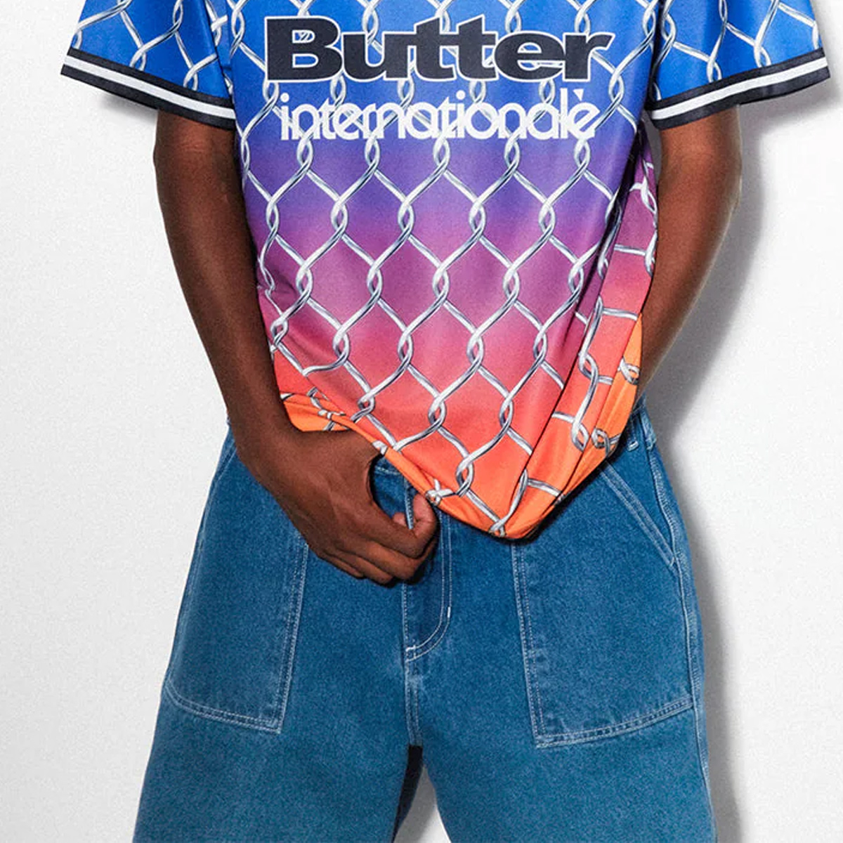 Butter Goods Breakdown Relaxed Denim Jeans Solid Blue Butter Goods Breakdown Relaxed Denim Jeans Solid Blue
