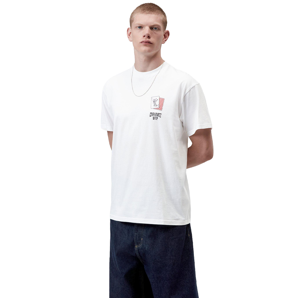 Carhartt WIP Playing Cards T-Shirt White 
