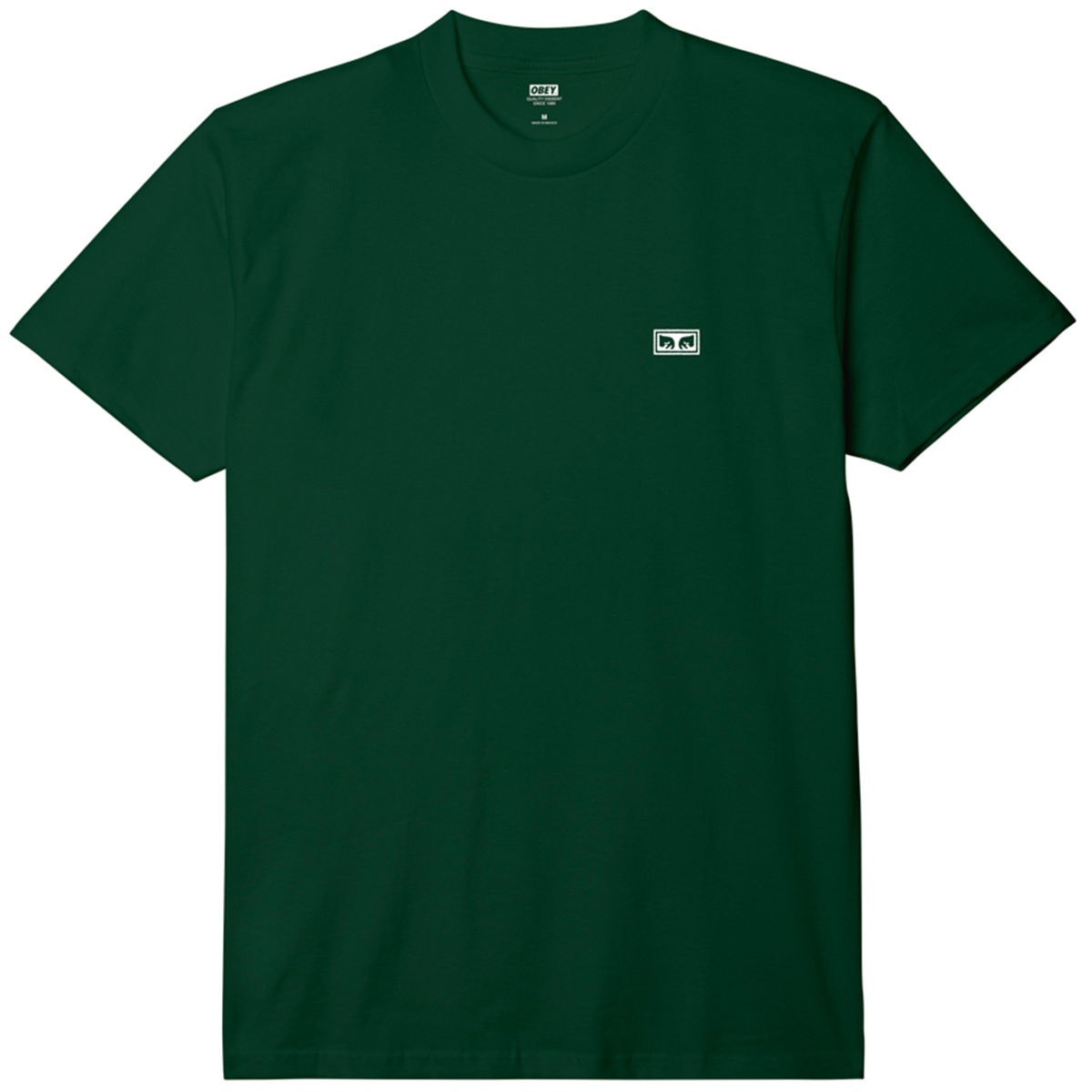 Obey Eyes 3 T-Shirt Forest Green Obey Eyes 3 T-Shirt Forest Green