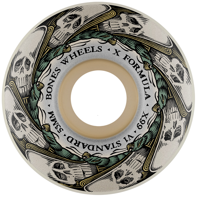 Bones X Formula Butterfly Effect V1 Standard Wheels 99A 53mm Bones X Formula Butterfly Effect V1 Standard Wheels 99A 53mm