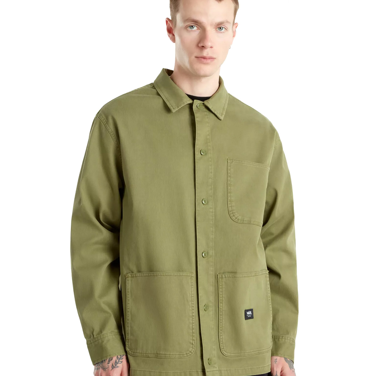 Vans Westfield Shacket Jacket Loden Green Vans Westfield Shacket Jacket Loden Green