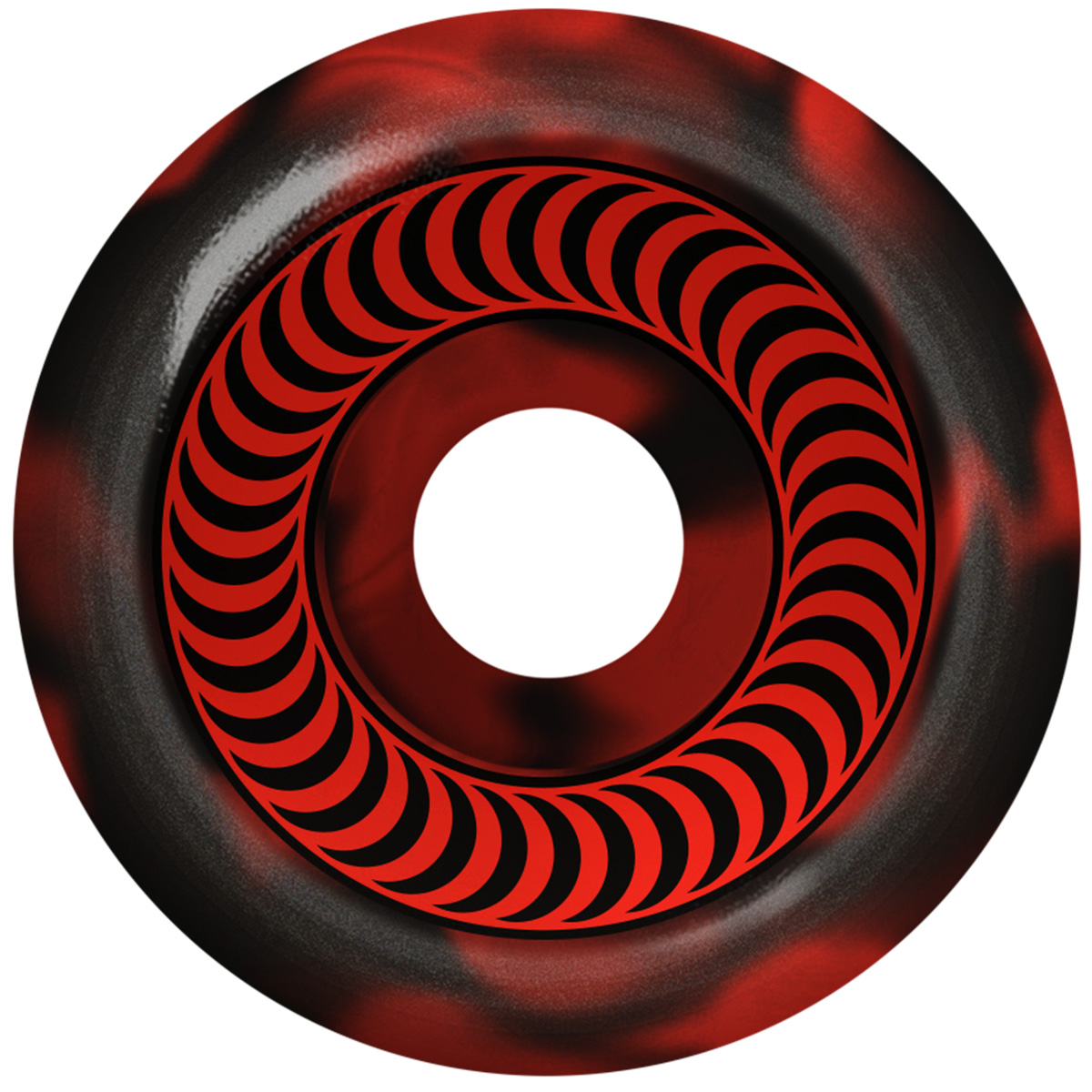 Spitfire Formula Four OG Classics Wheels Black/Red Swirl 99D 54mm
