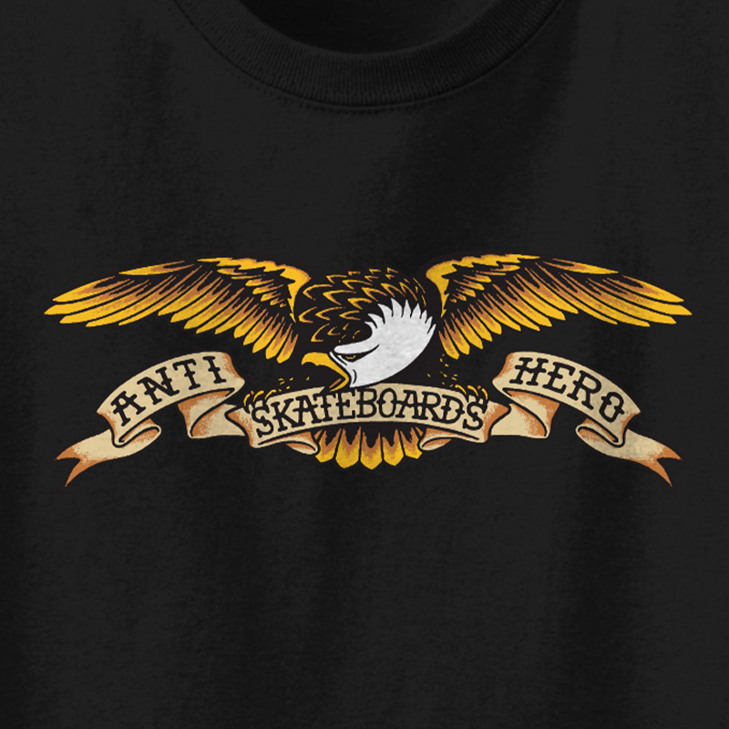 Anti Hero Eagle T-Shirt Black/Black Anti Hero Eagle T-Shirt Black/Black