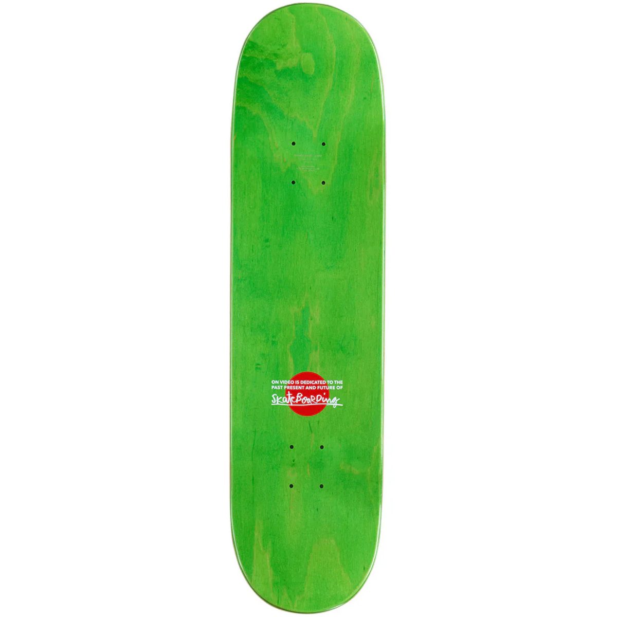 On Video Hubba Rocks Skateboard Deck 8.375