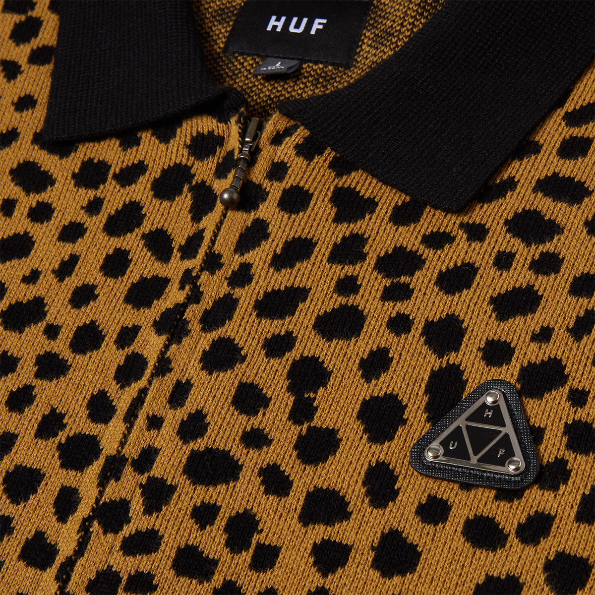 HUF Instinct Bowling Sweater Brown HUF Instinct Bowling Sweater Brown