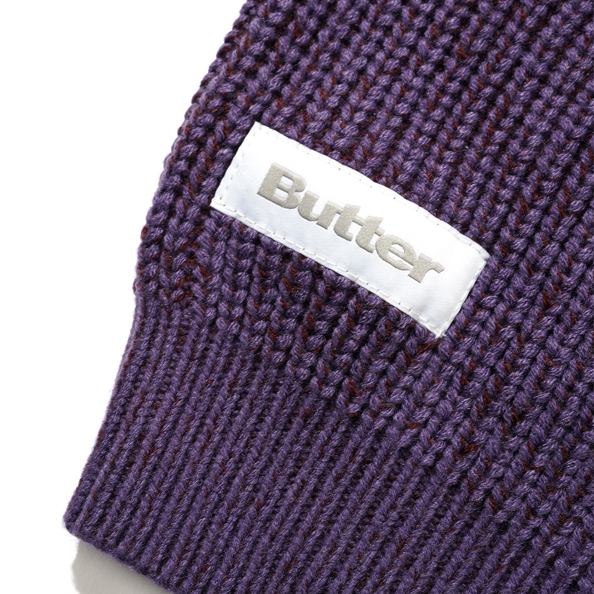 Butter Goods Drain Knit Sweater Berry Butter Goods Drain Knit Sweater Berry