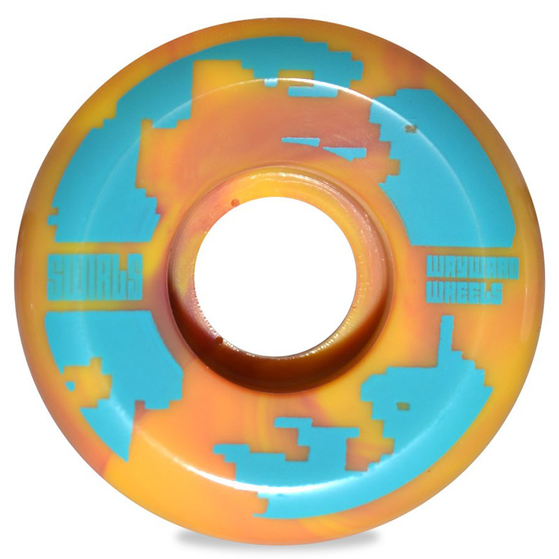 Wayward Swirl Formula Funnel Cut Purple/Yellow Wheels 83B 52mm