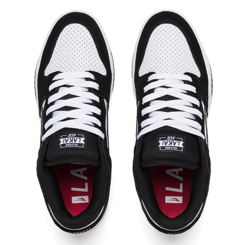 Lakai Telford Low Black/White Suede Lakai Telford Low Black/White Suede