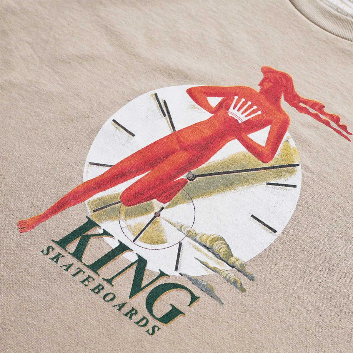 King Time T-Shirt Off-White King Time T-Shirt Off-White