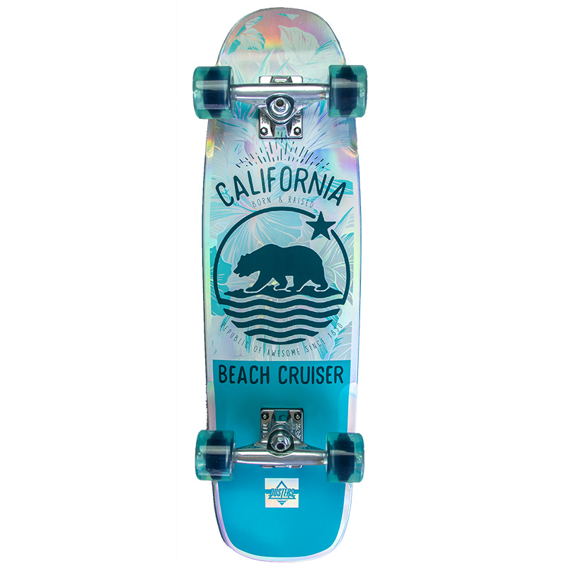 Dusters Beach Complete Cruiser Prism Teal/Holographic 29.0